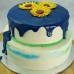 Flower - Drip Cake Fondant Sunflowers Cake (D,V)
